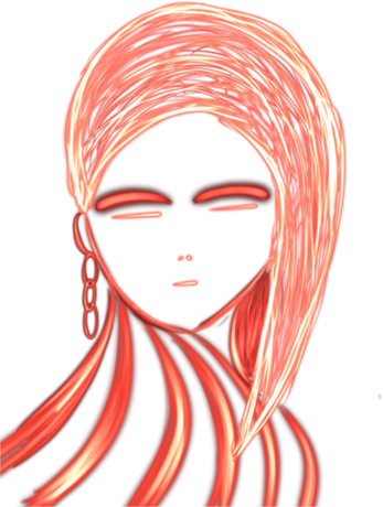 Nadruk Red Blooded Woman - Przód